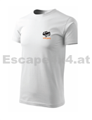 Herren T-Shirt in weiss - Escape4x4 - Design 2
